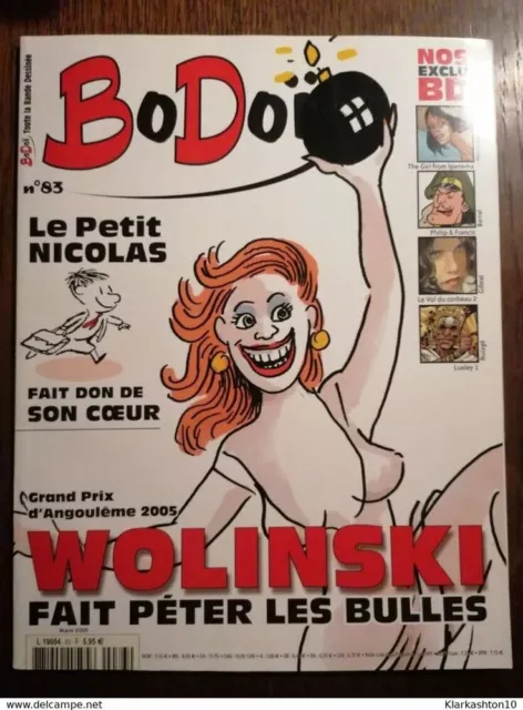 BoDoï N°83 : Wolinski fait péter les bulles / Mars 2005