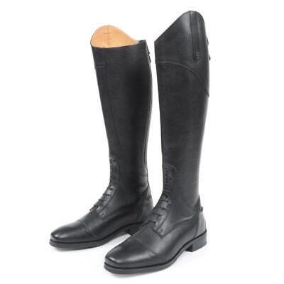 RRP £104 Horka Anna Brown Junior Long Leather Riding UK 6.5 Field Boots 