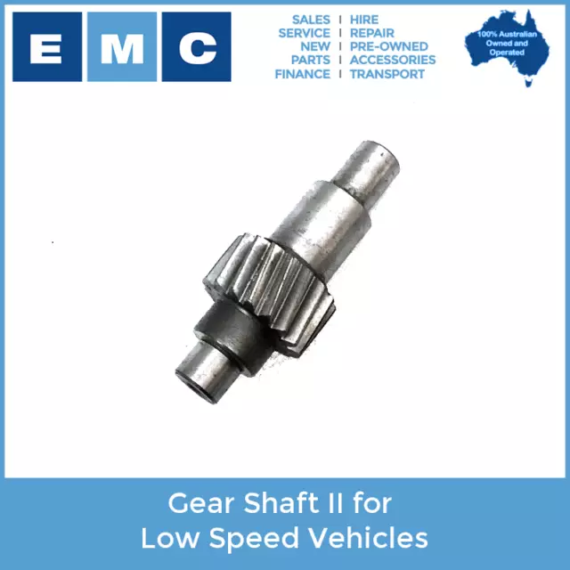 Gear Shaft II for Low Speed Vehicles