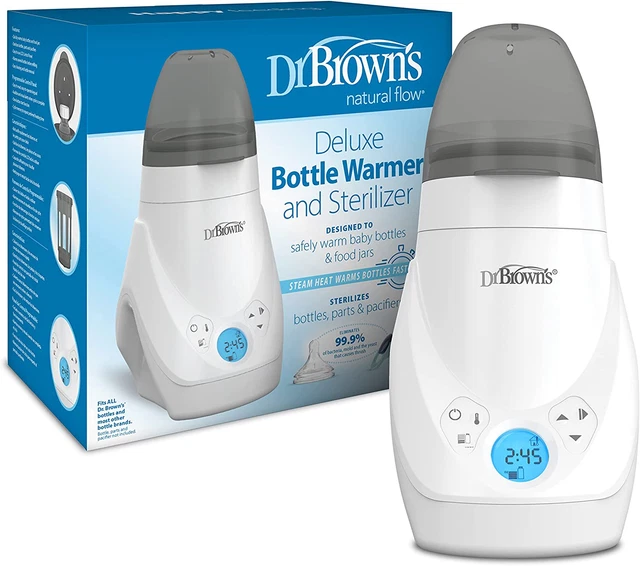 Calentador y esterilizador de botellas de lujo Dr. Brown's