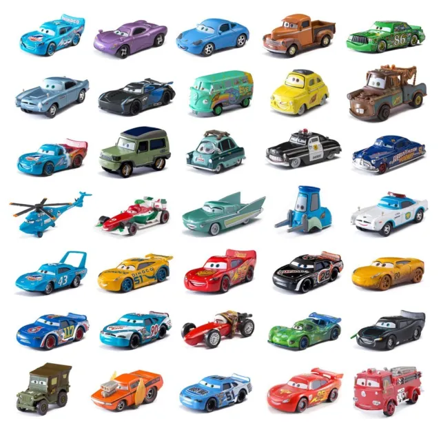 Disney Pixar Cars Diecast Lightning McQueen 1:55 Diecast Model Car Toys Boy Gift