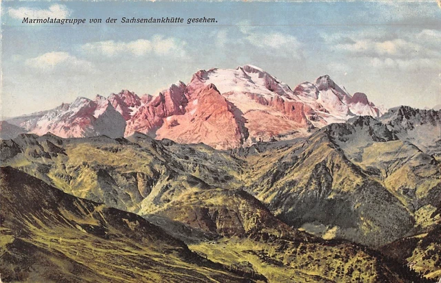 BR93320 marmolatagruppe von der sachsendankhutte gesehen italy
