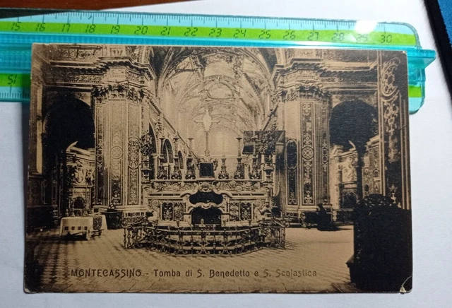Vecchia Cartolina Postale Posta Militare 22A Montecassino