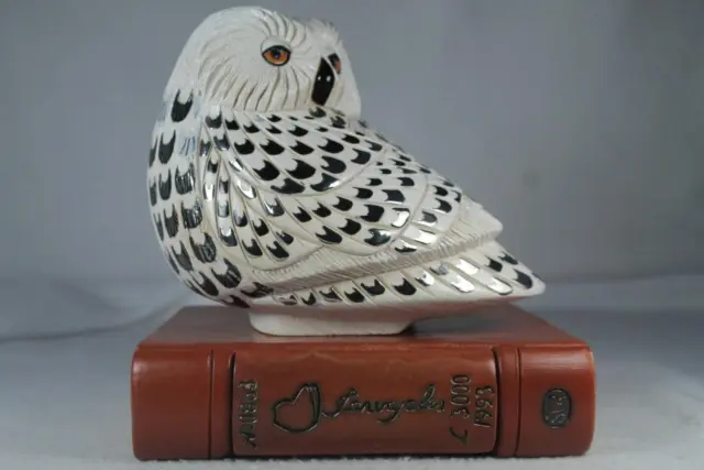 De Rosa Rinconada Large Wildlife Limited Edition #863/3000 'Owl On Book' #426