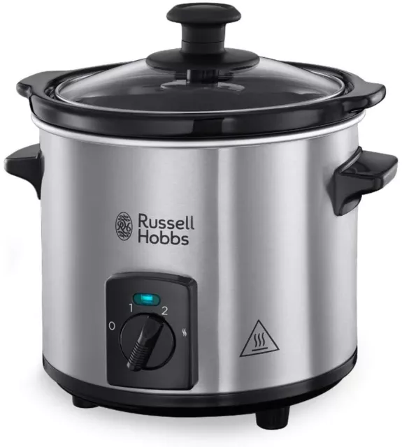 RUSSELL HOBBS Mini-Schongarer Compact Home 25570-56 2 Personen 2L Keramikgartopf