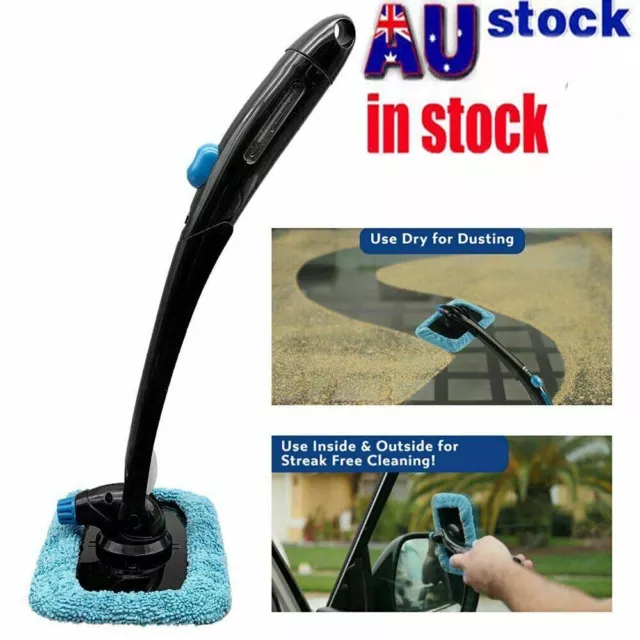 Car Windshield Window Cleaning Kit Windscreen Glass Kit Hurricane Cleaner Tool