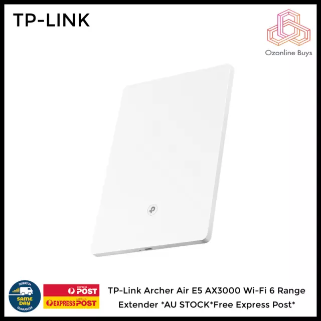 TP-Link Archer Air E5 AX3000 Wi-Fi 6 Range Extender *AU STOCK*Free Express Post*