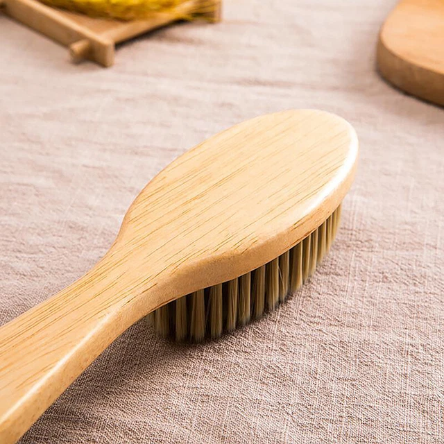Multifunctional Shoe Brush Beard Broken Hair Hairdresser Shoes Cleaning Tool BII