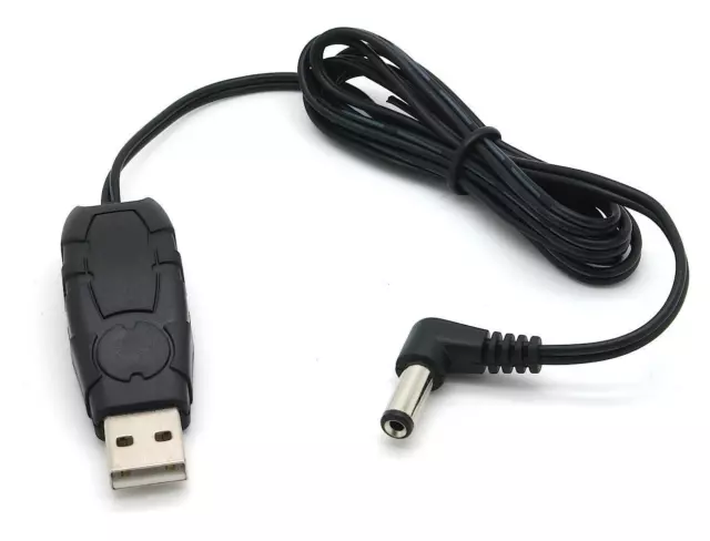 USB SPANNUNGSWANDLER 5V USB A Stecker -> 12V Hohlstecker 5,5 x 2,1
