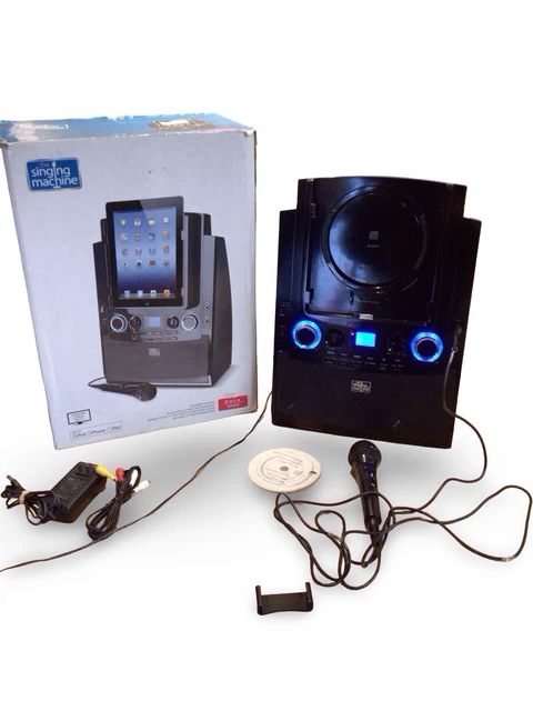 Machine à Karaoké The Singing Machine STVG-513 Avec Micro - Écran Moniteur - Occasion