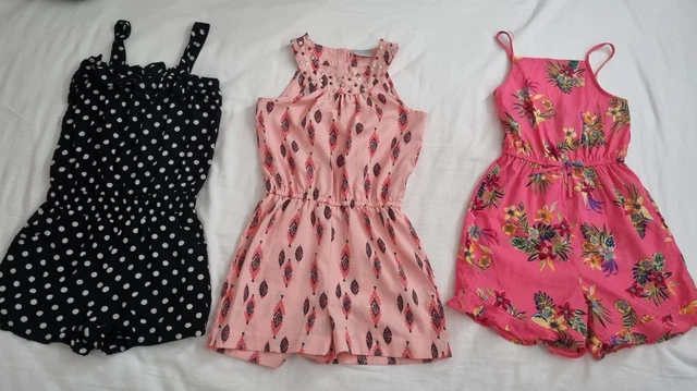 Girls Age 8 Summer Clothes Bundle Leggings Shorts Tops Playsuit Dress Jumper 8