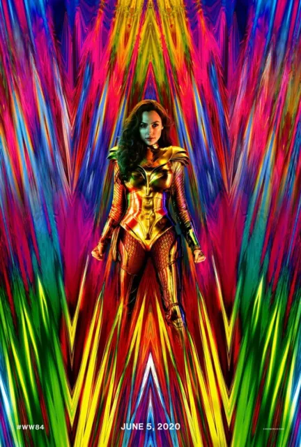 Wonder Woman 1984 - original DS movie poster 27x40 Advance - Gal Gadot DC comics