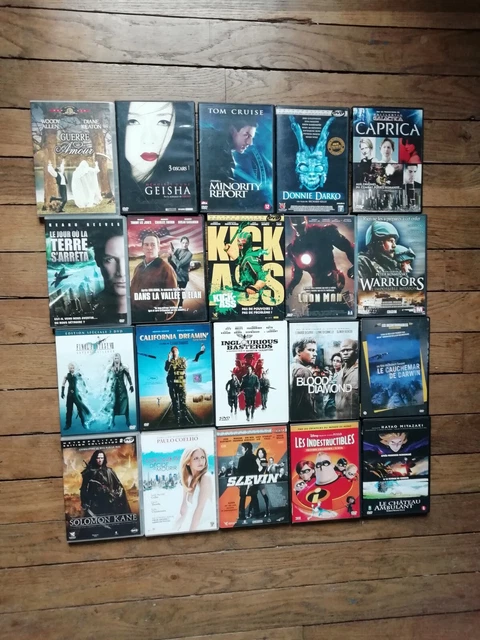 Lot 100 Dvd Tres Bon Etat Action Aventure Comedie Fiction...