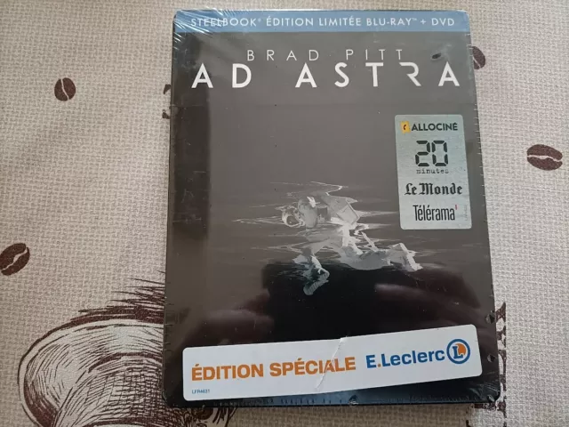 Ad Astra – Ed Leclerc – Steelbook Ed – Ed Limitée - Blu Ray +DVD - NEUF ss Blist