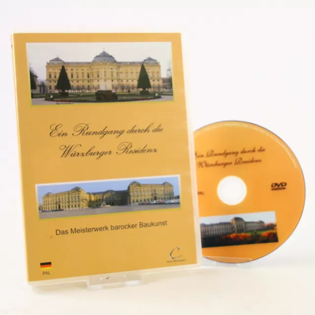 DVD Disc Film DVD Ein Rundgang durch die Würzburger Residenz Gut