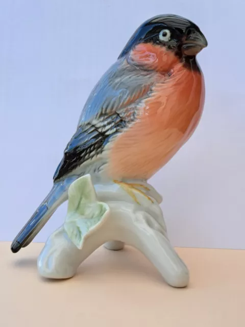 Karl Ens Volkstedt - Porzellan Figur - Vogel, Dompfaff, Gimpel - 1.Wahl