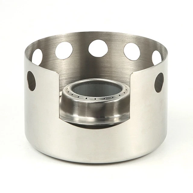 Supporto per falò, in acciaio inox, pieghevole, per braciere da