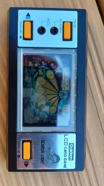 VINTAGE 1983 RARE GAKKEN - SEARCH LIGHT - LCD game - (Very Good