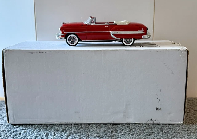 CHEVROLET CORVETTE 1956 cabriolet hard top 1/24 FRANKLIN MINT voiture miniature