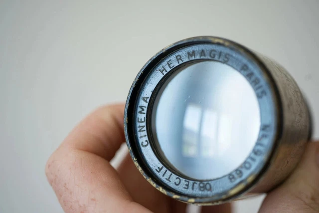 Objectif Hermagis Epistigmat 400mm F/4.5 – Vintage – Pour Pièces Ou Réparation