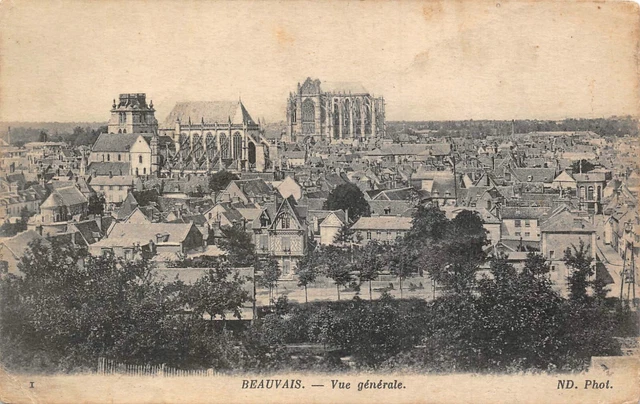 CPA BEAUVAIS General View (141736)
