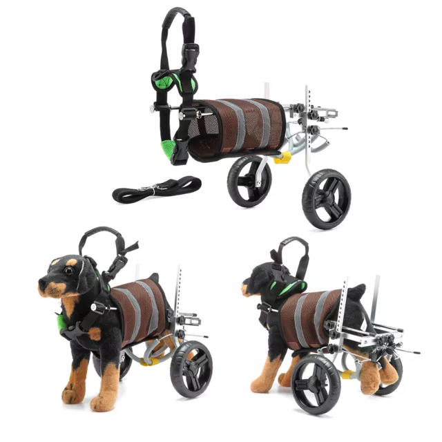 Dog wheelchair for Dog Back Legs Pet wheelchair to make Handicapped Pet Dog Walk
