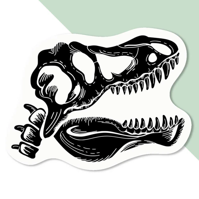 'Tyrannosaurus Skull' Decal Stickers (DW039037)