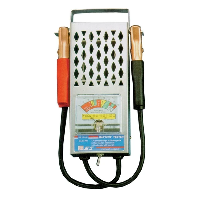 6 & 12 Volt Battery Tester, 1000 Cca