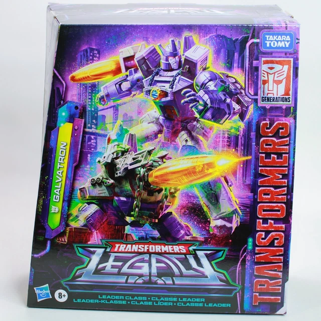 TRANSFORMERS LEGACY GALVATRON G1 Style Generations Leader Figure w
