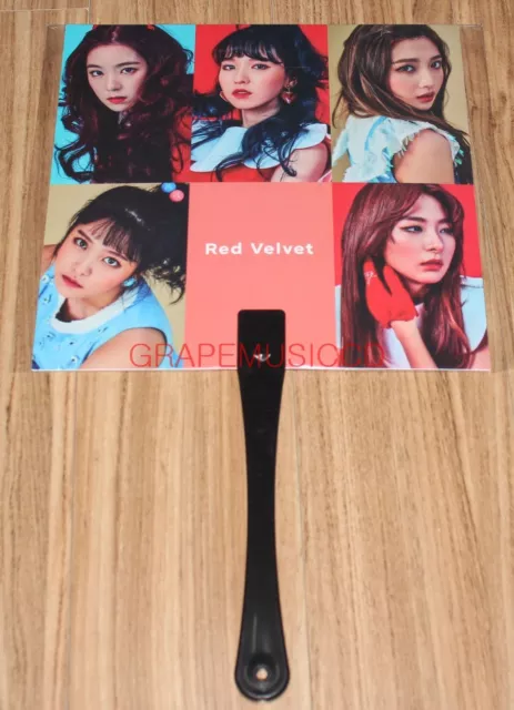 SMTOWN LIVE WORLD TOUR VI in SEOUL OFFICIAL GOODS RED VELVET FAN NEW