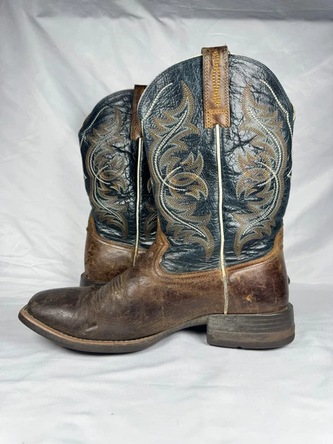 ARIAT HOLDER 10031439 Mens 10.5 D Western Boots Spruce Navy Blue ...