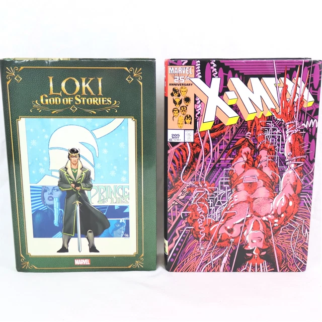 Marvel Omnibus Loki God of Stories & The Uncanny X-Men 25th Anniversary Lot of 2