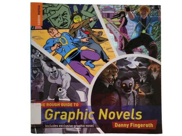 The Rough Guide to Graphic Novels, Danny Fingeroth, paperback, like new