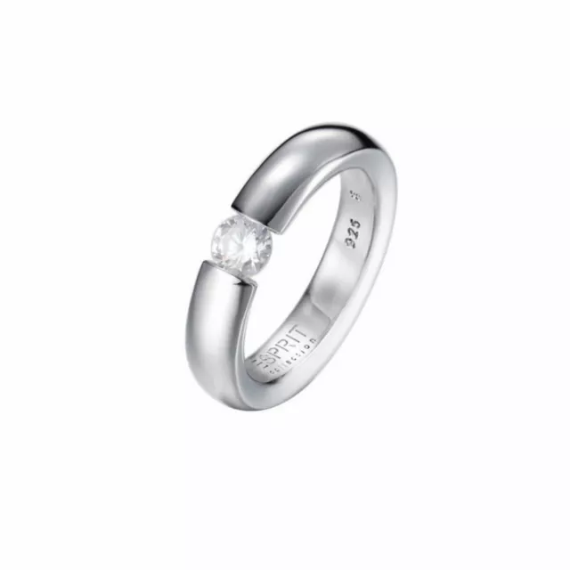 Esprit Collection Bague Femme Argent Zircon Rhea ELRG92143A1