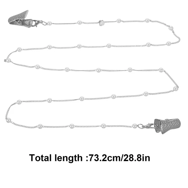Pearl Lanyard Eyeglass Holder Cord Mask Glasses Chain Strap Miss 8