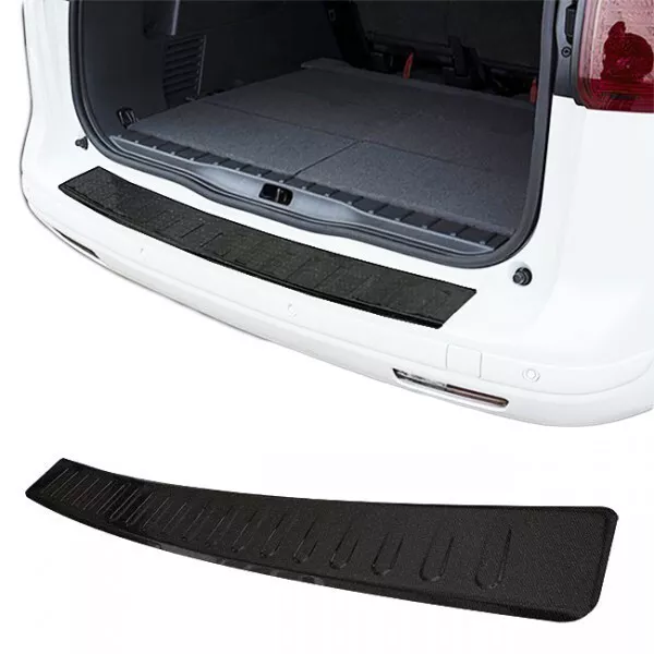 Premium Edelstahl Ladekantenschutz Schutz Schwarz für VW Golf 7 VII ab 2012-