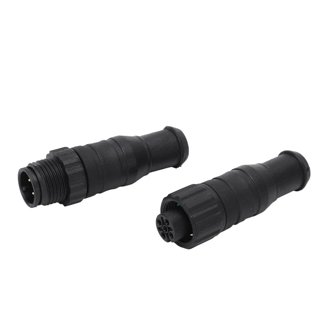 Terminaison Mâle Femelle 2PCS Marine Pour NMEA 2000 Terminaisons ABS M12 Kit