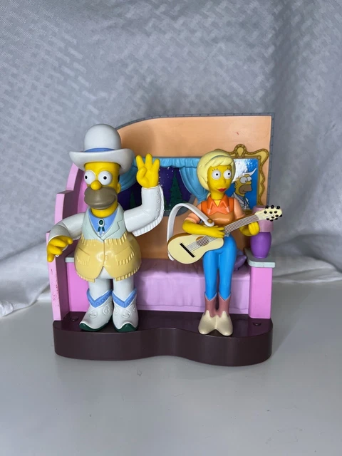 The Simpsons Mobile Home Set w/ Col Homer and Lurleen Toys R Us Exclusive