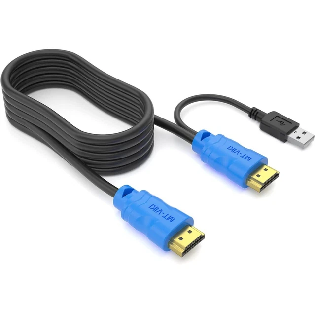 2IN 1 USB-A & HDMI KVM Cable HDMI USB Cord Leads for HDMI KVM Switcher ...
