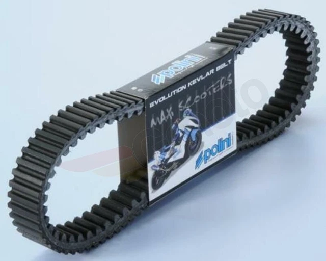 Cinghia di trasmissione cinghia trapezoidale Polini rinforzata Aprilia Peugeot Piaggio Gilera