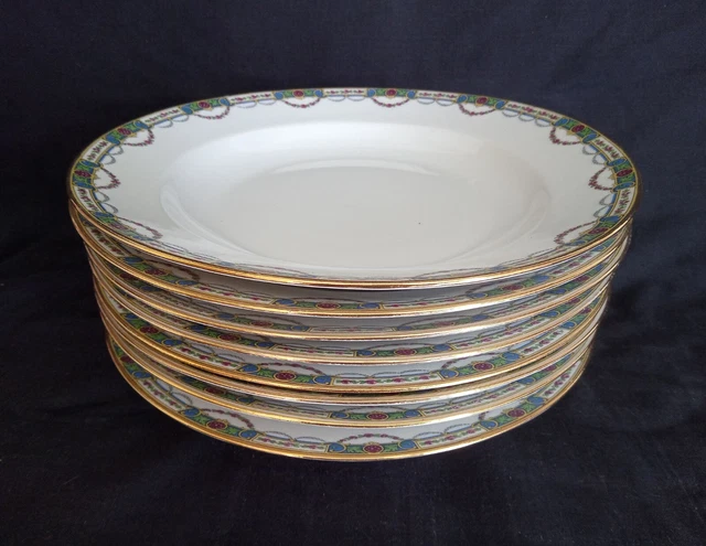 Assiette creuse - PARIS PRIX - Ronde - 20 cm - Lot de 6 - Porcelaine