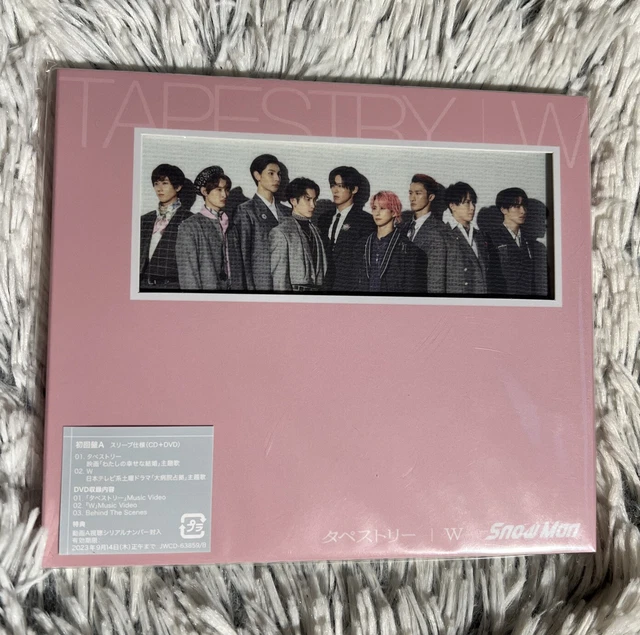 SNOW MAN W Tapestry CD N3 $57.05 - PicClick CA