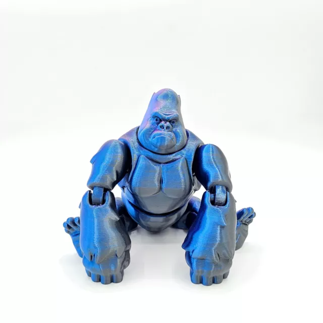 Flexi Gorilla: A Majestic Jungle King, Unleashed in Poseable Brilliance!