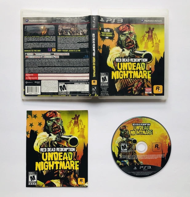 Jeu Red Dead Redemption Complet + Carte - Version PAL FR Pour PlayStation 3 (PS3), En Excellent état