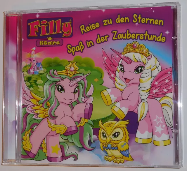 CD FILLY Stars Hörspiel Folge 4 Reise zu den Sternen + Spaß in der Zauberstunde