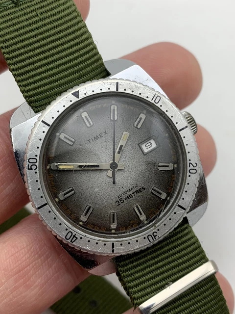 VINTAGE TIMX SKIN Diver Automatic Anni ‘60 - Cassa 36 mm - Swiss Made ...
