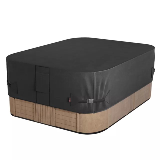 iBirdie Outdoor Waterproof Rectangular Hot Tub Cover 85 x 77 inch fit 84 x 76...