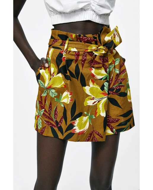 Jupe jaune moutarde zara deals