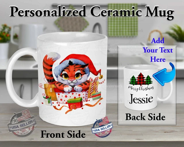 WEIHNACHTEN URLAUB SÜSSER Tiger Geschenke heißer Kakao Kaffee kaltes ... WEIHNACHTEN URLAUB SÜSSER Tiger Geschenke heißer Kakao Kaffee kaltes ...