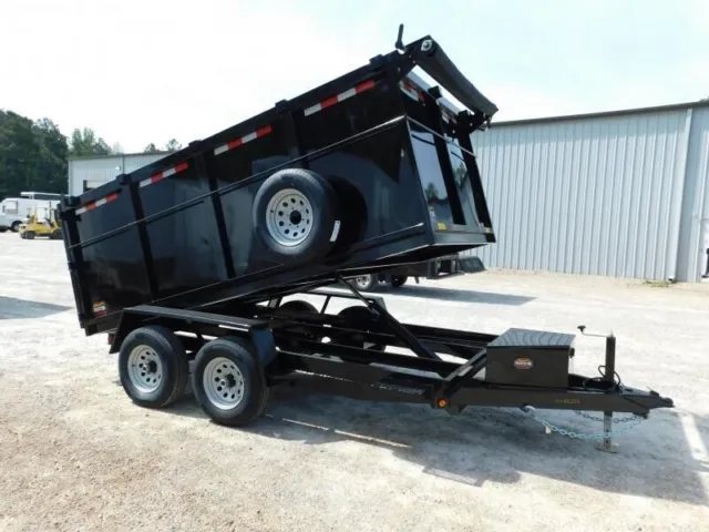 2023 Covered Wagon Trailers 6x10 Dump with 48 Sides